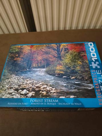 Eurographics Puzzel - Bosbeek 1000 stukjes beschikbaar voor biedingen