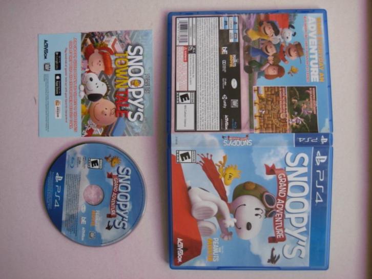 Snoopy Playstation 4 PS4, Spelcomputers en Games, Games | Sony PlayStation 4, Zo goed als nieuw, Platform, 1 speler, Vanaf 18 jaar