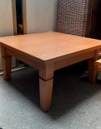 Hoektafel beuken hout, Huis en Inrichting, Tafels | Bijzettafels, Ophalen, Gebruikt, 60 cm of meer, Rechthoekig