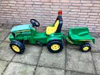 Trap tractor met aanhanger John Deere, Ophalen, Gebruikt