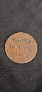 Nederlands-Indië 1/2 Stuiver 1826, Ophalen of Verzenden, Gestempeld, Nederlands-Indië