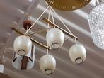 Hanglamp '60s ( Retro/Vintage/Design ), Huis en Inrichting, Lampen | Hanglampen, Gebruikt, Vintage, Ophalen of Verzenden, Glas