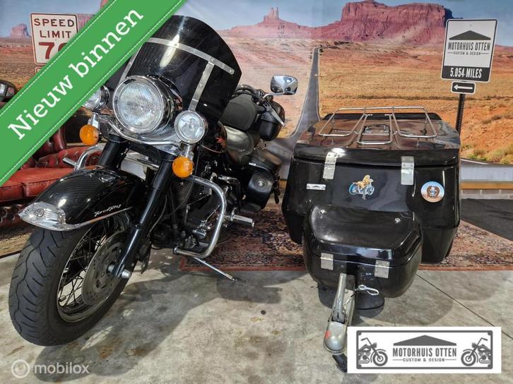 BOMVOLLE Harley Davidson Roadking + aanhanger FLHR Road King, Motoren, Motoren | Harley-Davidson, Bedrijf, Toermotor, meer dan 35 kW