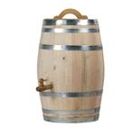 Kastanje regenton nieuw 100 liter met handvat en tapkraan, Met kraantje, Ophalen of Verzenden, Hout, Nieuw