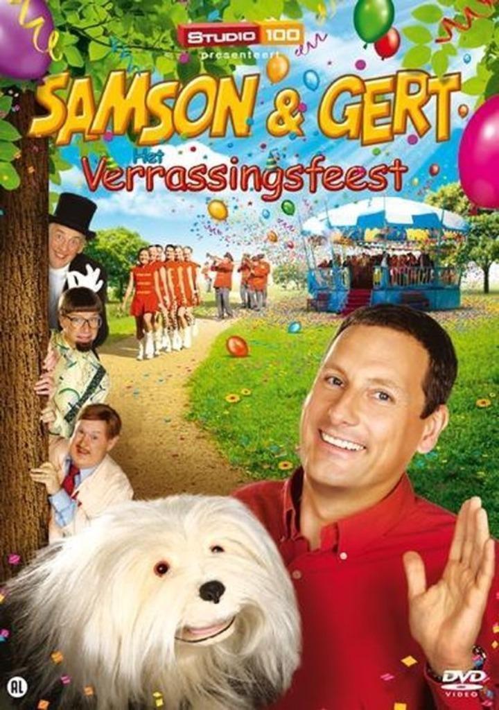 Dvd - Samson & gert - Verrassingsfeest, Cd's en Dvd's, Dvd's | Kinderen en Jeugd, Tv fictie, Alle leeftijden, Ophalen of Verzenden