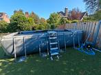 Compleet Zwembadpakket met Warmtepomp & Accessoires, 200 tot 300 cm, Zo goed als nieuw, Rechthoekig, Ophalen