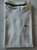 Lacoste t-shirt wit zgan, Ophalen of Verzenden, Zo goed als nieuw, Meisje, Shirt of Longsleeve