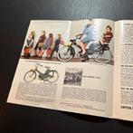 Kaptein-Mobylette 1966 (#9) Bromfiets folder, Verzenden, Gelezen, Folder