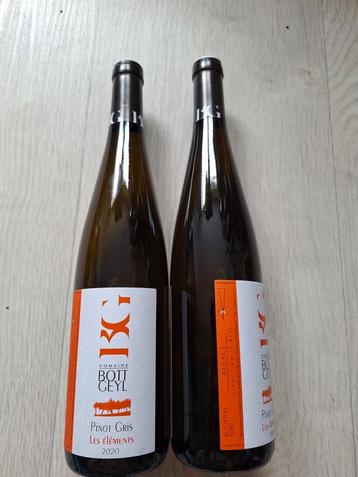Pinot Gris uit Elzas (prijs is voor 2 flessen) beschikbaar voor biedingen