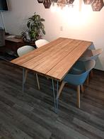 Mooie tafel 180x90 + stoelen, Huis en Inrichting, Tafels | Eettafels, Ophalen of Verzenden