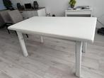 Eikenhouten tafel - 80x144cm, Huis en Inrichting, Tafels | Eettafels, Ophalen, Gebruikt, 50 tot 100 cm, 100 tot 150 cm