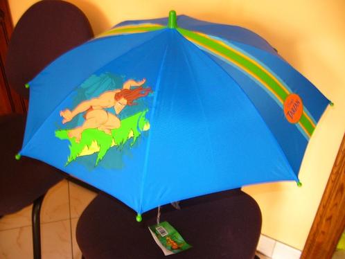Nieuwe kinderparaplu van Tarzan (paraplu), Sieraden, Tassen en Uiterlijk, Paraplu's, Nieuw, Blauw, Ophalen of Verzenden