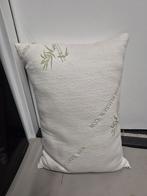 Bamboe Kussen - Comfortabel & Ademend, Ophalen of Verzenden, Zo goed als nieuw, Wit, Vierkant