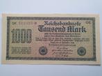 Bankbiljet 1000 mark 1922 Duitsland, Ophalen of Verzenden, Los biljet