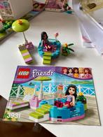 Lego friends Emma's zwembadje 3931, Ophalen of Verzenden, Zo goed als nieuw