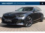 BMW i5 Touring eDrive40 M Sport / Panoramadak / Trekhaak / P, 81 kWh, Achterwielaandrijving, Gebruikt, Zwart