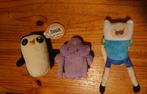 Adventure Time knuffels finn, Gunter, Ophalen of Verzenden, Zo goed als nieuw