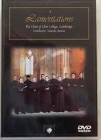 Lamentations - The Choir of Clare College DVD, Alle leeftijden, Ophalen of Verzenden, Zo goed als nieuw, Muziek en Concerten