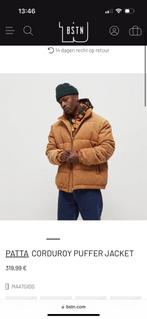 Patta corduroy puffer jas, Kleding | Heren, Jassen | Winter, Ophalen of Verzenden, Zo goed als nieuw