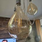 Moderne Hanglamp Druppelvorm, Ophalen of Verzenden, Zo goed als nieuw, Glas, Minder dan 50 cm
