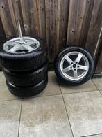 Winterbanden met velgen, Ophalen, Gebruikt, 16 inch, Banden en Velgen