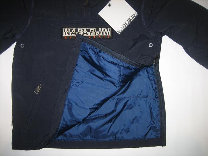 Napapijri nieuw Rainforest gewatteerd 152/12 (IR) blauw, Kinderen en Baby's, Kinderkleding | Maat 152, Nieuw, Jongen, Jas, Ophalen of Verzenden