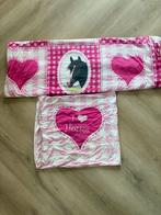 Eenpersoons dekbedovertrek met paardenprint, Gebruikt, Meisje, Dekbedovertrek, Ophalen of Verzenden