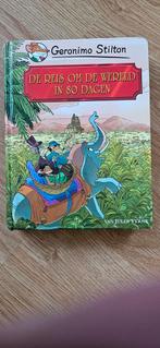 Geronimo Stilton - De reis om de wereld in 80 dagen, Ophalen of Verzenden, Zo goed als nieuw, Geronimo Stilton; Jules Verne