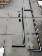 Steigerbuizen voor kledingrek etc., Doe-het-zelf en Verbouw, Buizen en Afvoer, Overige materialen, Gebruikt, 2 tot 4 meter, Rechte buis