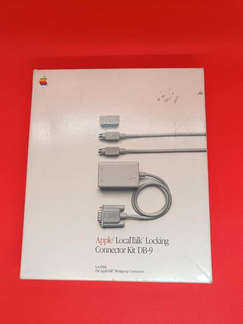 Apple LocalTalk Locking Connector Kit DB-9 (M2065) BOXED, Computers en Software, Vintage Computers, Ophalen of Verzenden