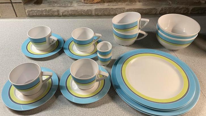 Mepal servies, Caravans en Kamperen, Caravan accessoires, Zo goed als nieuw, Ophalen of Verzenden