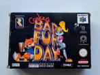 Nintendo 64 Spel Conker’s Bad Fur Day compleet in doos, 1 speler, Ophalen of Verzenden, Gebruikt