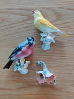 Prachtige porseleinen wandvogels - vintage uit Duitsland, Verzenden