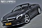 Mercedes-Benz SL-Klasse 500 V8 435pk Automaat AMG-Line Pano/, Auto's, Mercedes-Benz, Te koop, Zilver of Grijs, Geïmporteerd, Benzine