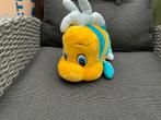 Nieuwe zgan Disney Ariel de kleine zeemeermin Flounder 30 cm, Verzamelen, Ophalen, Overige figuren, Nieuw, Knuffel