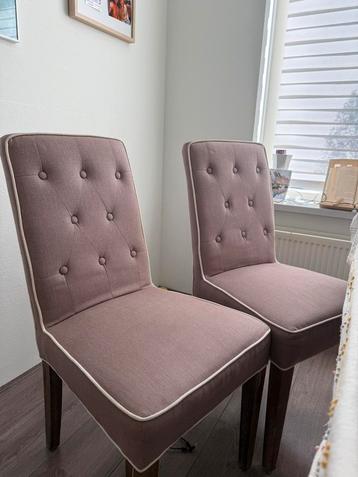 Stijlvolle gestoffeerde stoelen/chairs (ook per stuk 5 euro) beschikbaar voor biedingen