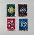 1948 Michel 492-495 Olympische Winterspelen St. Moritz. Pf., Postzegels en Munten, Ophalen of Verzenden, Postfris