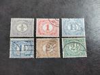 Nederland serie Cijfer zegels 1899 - 1913 gestempeld, Postzegels en Munten, Postzegels | Nederland, Verzenden, T/m 1940, Gestempeld
