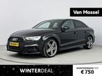 Audi A3 Limousine 1.5 TFSI CoD Sport S Line Edition 150PK AU, Auto's, 12 maanden, Gebruikt, Zwart, Origineel Nederlands