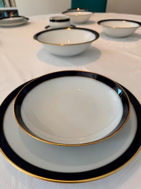 6 delig koffie en eetservies Hutschenreuther /Olivia, Verzamelen, Porselein, Kristal en Bestek, Zo goed als nieuw, Kop en/of schotel