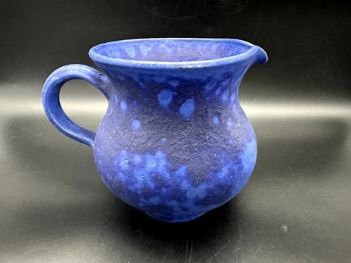 Hoy Keramik vaas Hartwig Heyne Fat Lava, Huis en Inrichting, Woonaccessoires | Vazen, Gebruikt, Blauw, Minder dan 50 cm, Aardewerk of Porselein