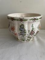 2 Mooie Vintage bloempotten : Atelier de Teerstoof, Ophalen of Verzenden