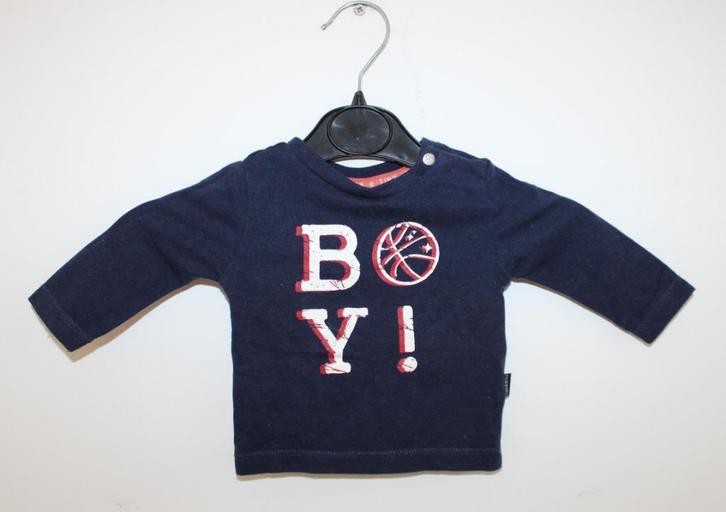 Longsleeve van Noppies 50, Kinderen en Baby's, Babykleding | Maat 50, Gebruikt, Jongetje, Shirtje of Longsleeve, Ophalen of Verzenden