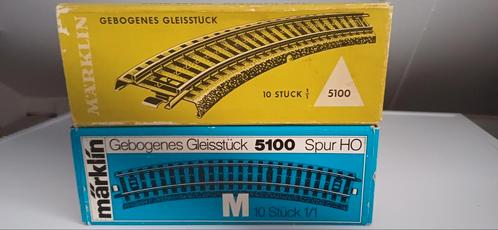 Märklin 5100 H0 Bocht M-Rail, Hobby en Vrije tijd, Modeltreinen | H0, Zo goed als nieuw, Rails, Wisselstroom, Märklin, Ophalen of Verzenden