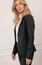 Studio anneloes clean blazer XXL zwart travelstof, Kleding | Dames, Jasjes, Kostuums en Pakken, Zwart, Maat 46/48 (XL) of groter