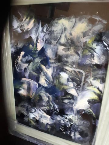 PRACHTIG HANDGESCHILD.SCHILDERIJ SPLINTERNIEUW beschikbaar voor biedingen