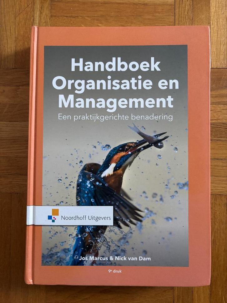 Handboek organisatie en management 9789001895600, Boeken, Studieboeken en Cursussen, Zo goed als nieuw, HBO, Alpha, Ophalen of Verzenden
