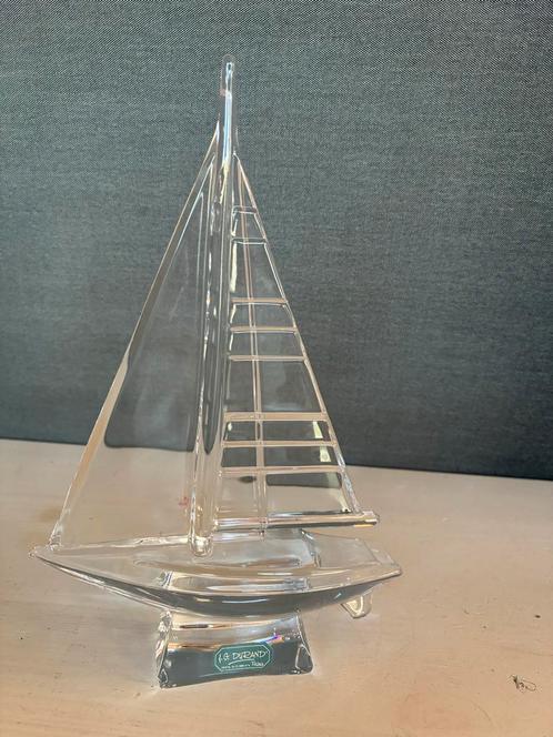 Kristallen Boot - Glas en Kristal Decoratie, Antiek en Kunst, Antiek | Glas en Kristal, Ophalen of Verzenden