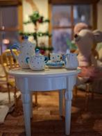 Serviesje poppenhuis metaal, Ophalen of Verzenden