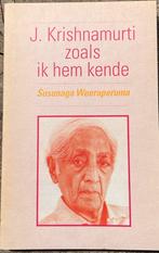 J.Krishnamurti: zoals ik hem kende., Ophalen of Verzenden, Zo goed als nieuw